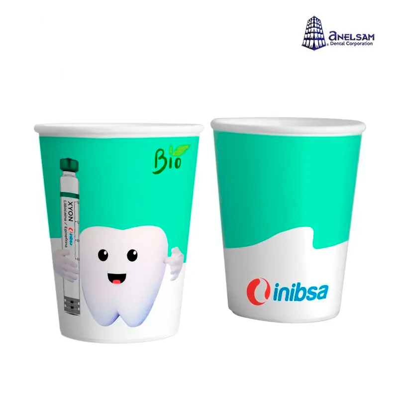 VASOS DE PAPEL BIODEGRADABLE CON 50 ANELSAM