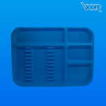 CHAROLA PLASTICO ACANALADA