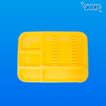 CHAROLA PLASTICO ACANALADA